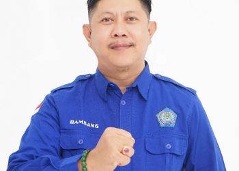 Ketua Forum Komunikasi Wartawan Kabupaten Pringsewu (FKWKP), Bambang Hartono