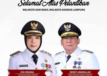 Walikota dan Wakil Walikota Bandar Lampung